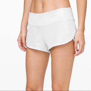 lululemon speed up shorts 2.5’’